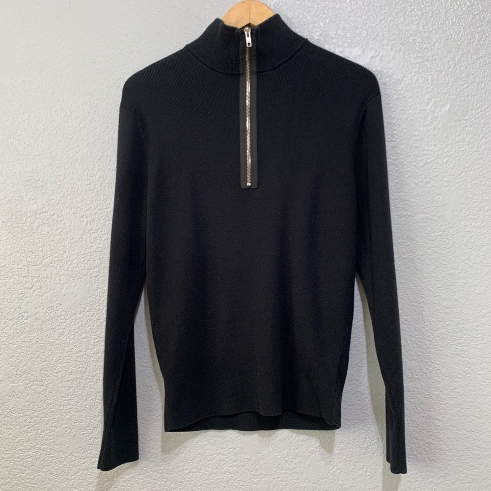 Calibrate Men's 1/4 Zip Pullover Knit Sweater - Picture 2 of 11